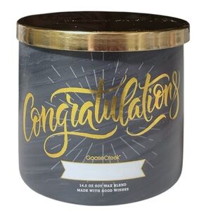 Congratulations Champagne Bubbles 14.5 oz 3-wick Soy Candle